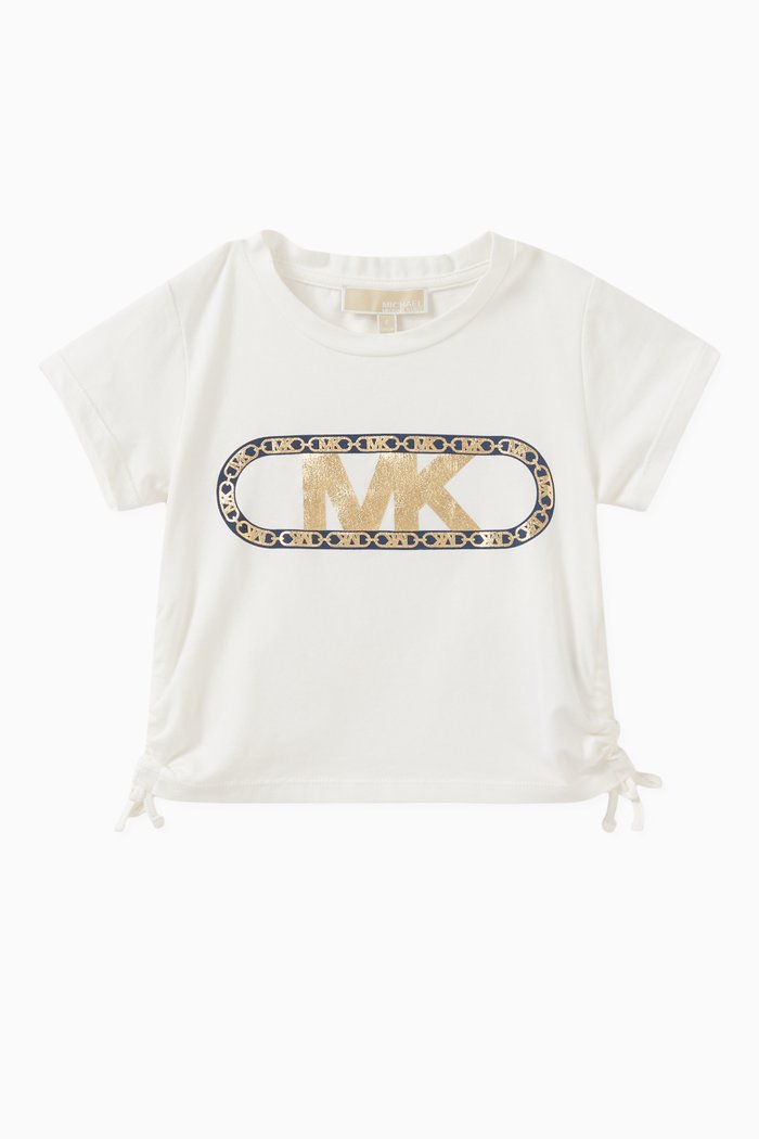 

Logo Print T-shirt in Cotton, Neutral