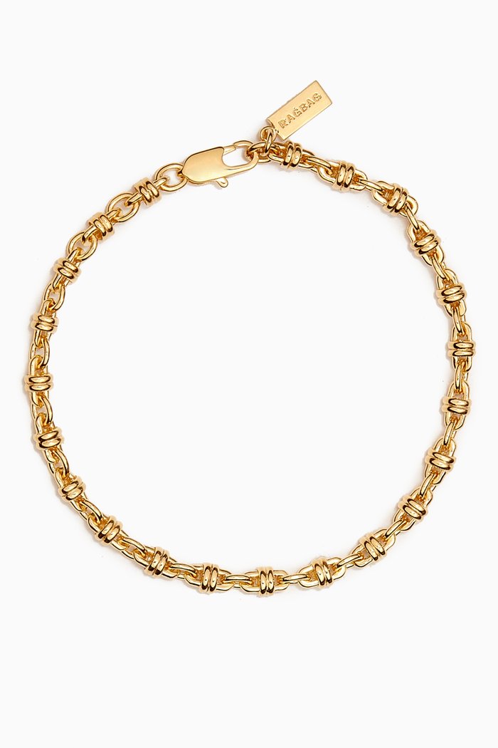 

Vintage Chain Bracelet in 18kt Gold-plating, Yellow