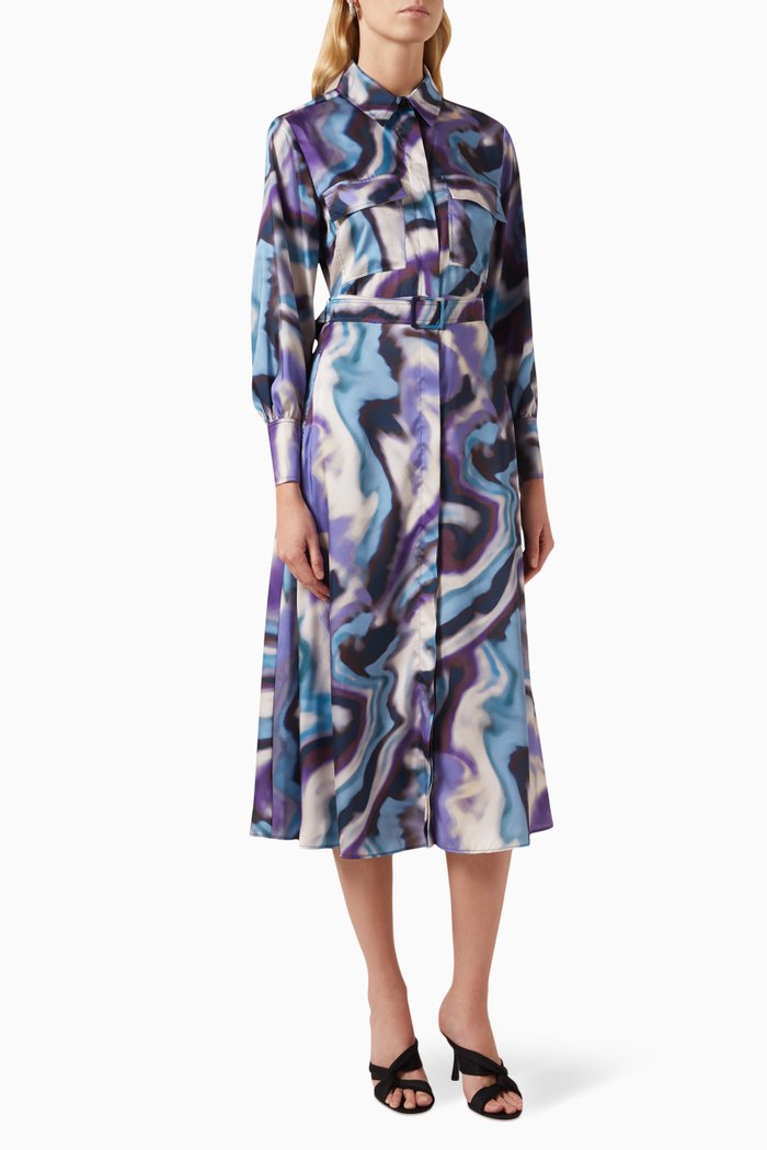 

Rovigo Shirt Dress, Blue