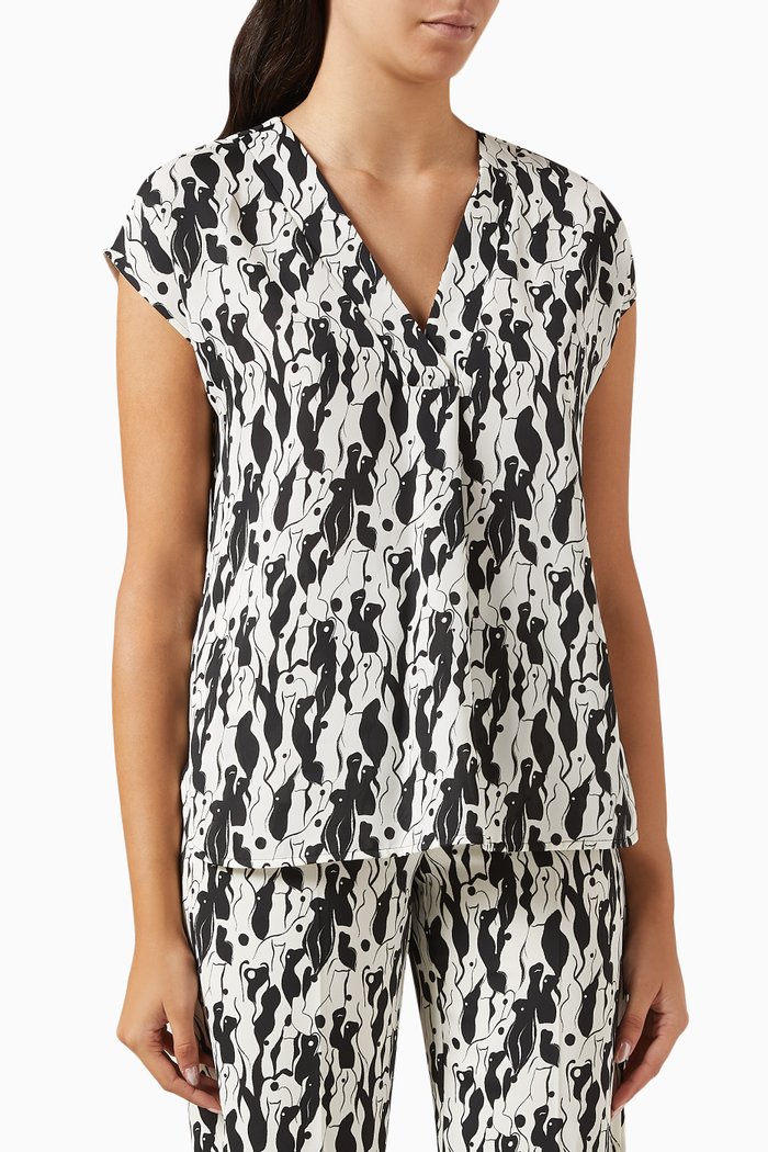 

Vespa Top in Satin, Black