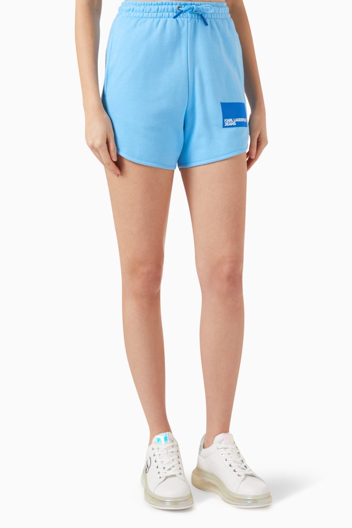 

KLJ Sweat Shorts in Cotton-jersey, Blue
