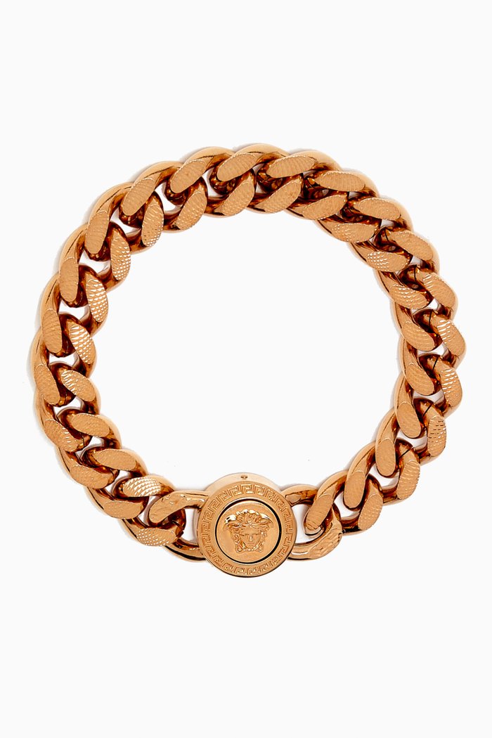 

Medusa Chain Bracelet, Gold