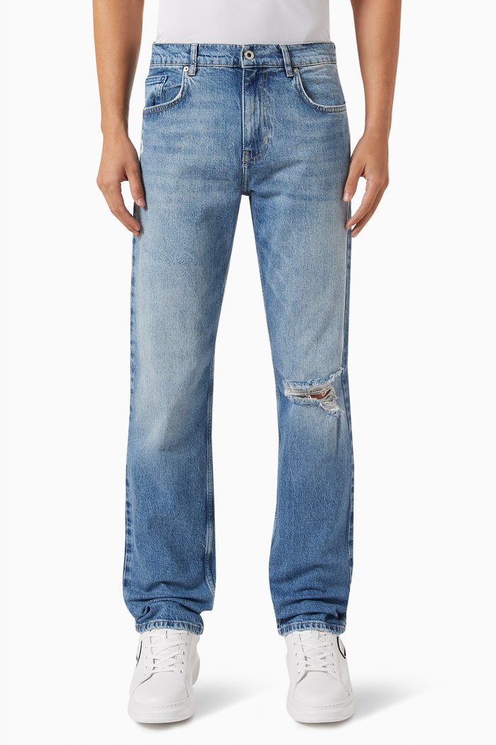

KLJ Straight-leg Fit Jeans in Denim, Blue