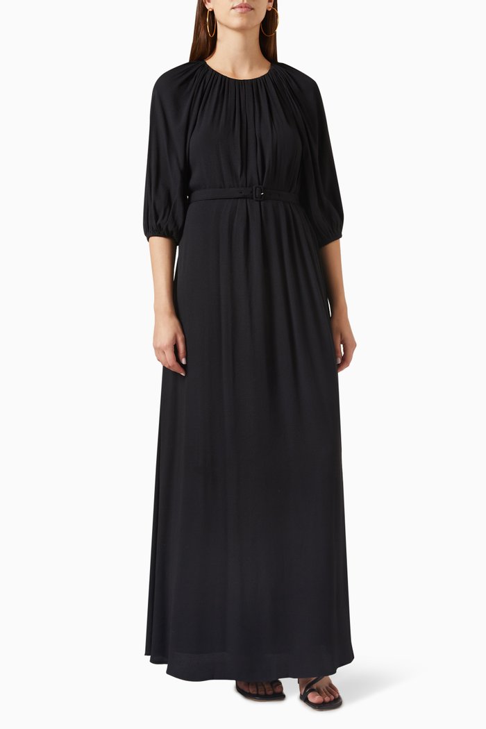 

Arlo Dress in Viscose, Black