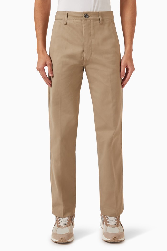 

Chino Pants in Cotton-gabardine, Neutral