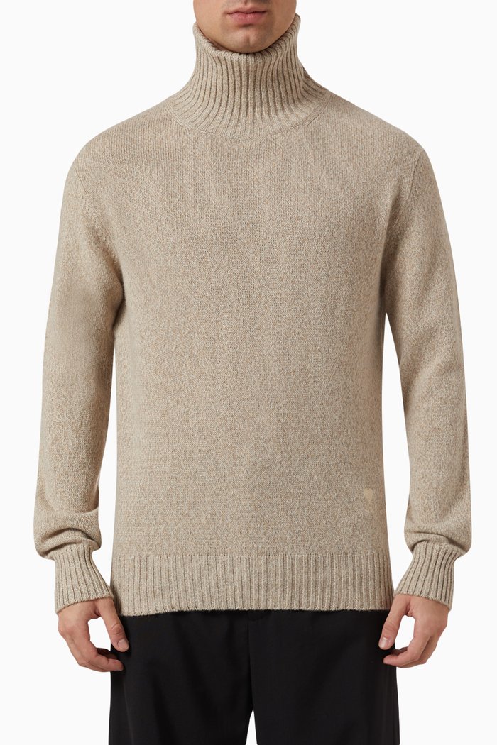 

ADC Turtleneck Sweater in Cashmere, Neutral
