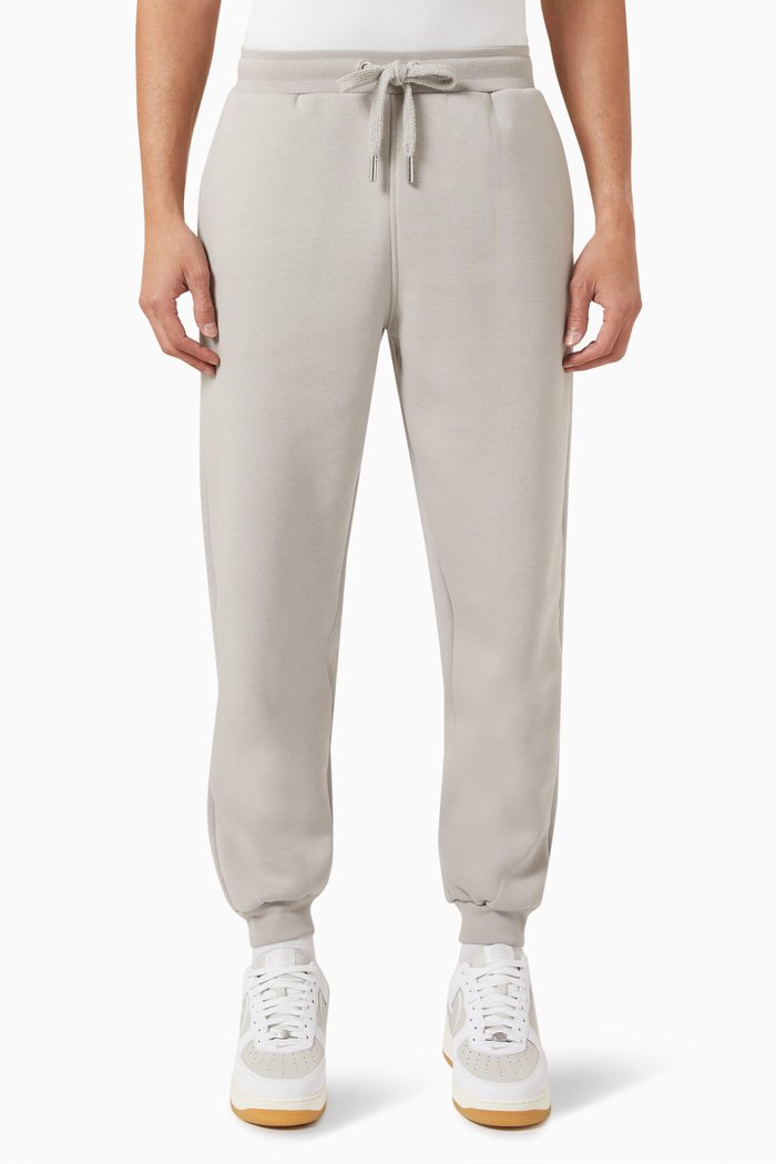 

Logo Sweatpants in Organic Cotton-blend, Grey