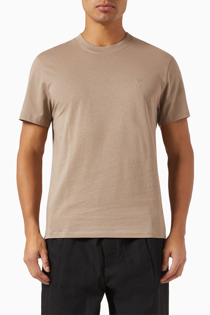

ADC T-shirt in Cotton-jersey, Brown
