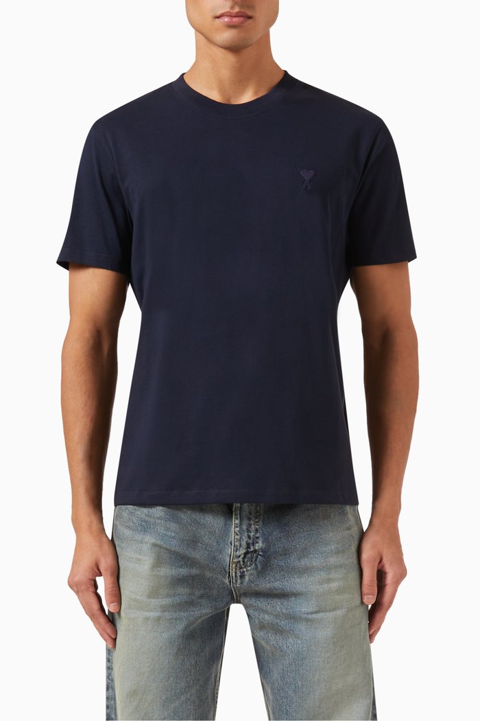 

ADC T-shirt in Cotton-jersey, Blue
