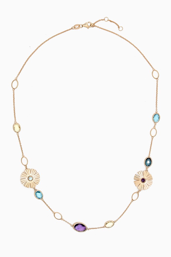

Farfasha Sunkiss Garden Choker Necklace in 18kt Yellow Gold