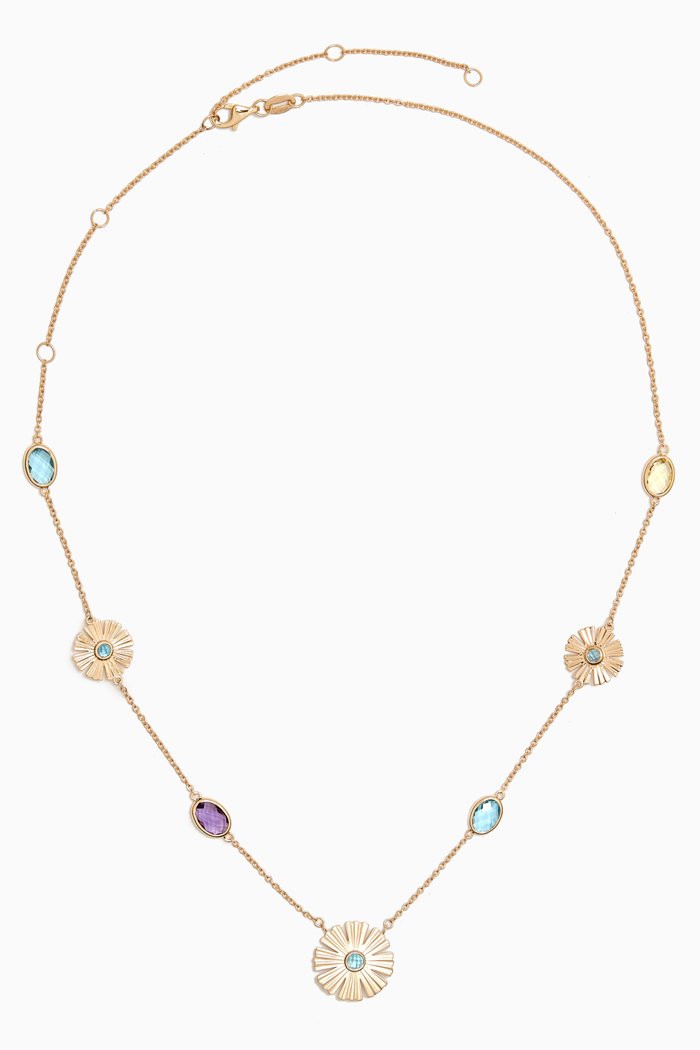 

Farfasha Sunkiss Garden Choker Necklace in 18kt Yellow Gold