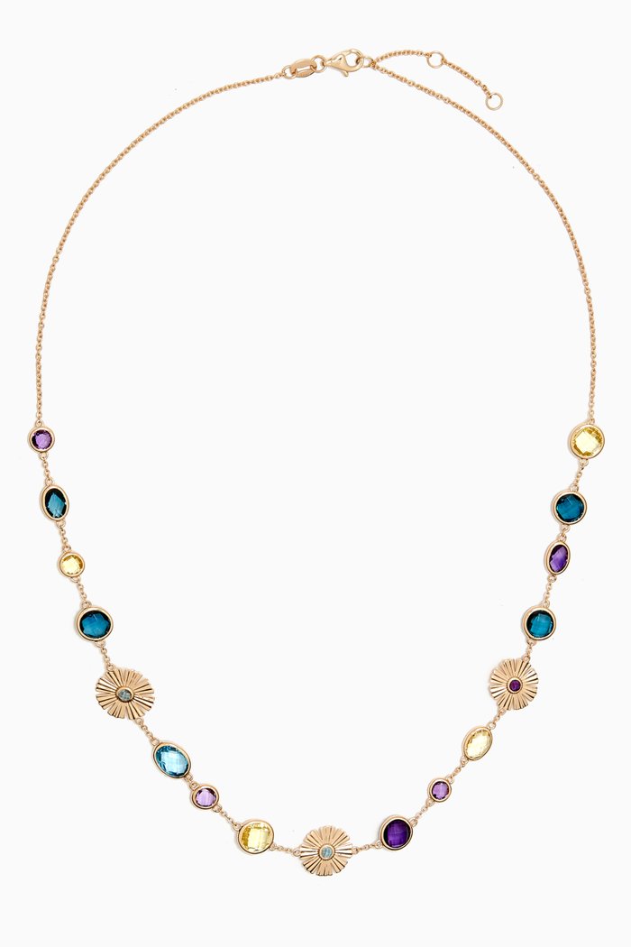

Farfasha Sunkiss Garden Choker Necklace in 18kt Yellow Gold