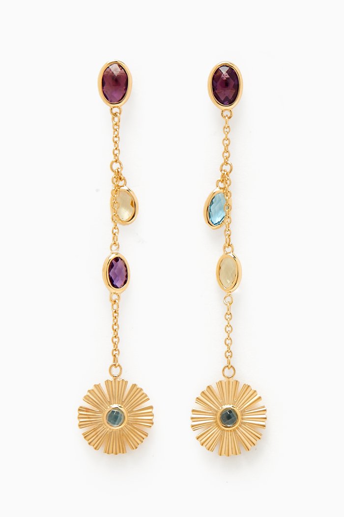 

Farfasha Sunkiss Garden Drop Earrings in 18kt Yellow Gold