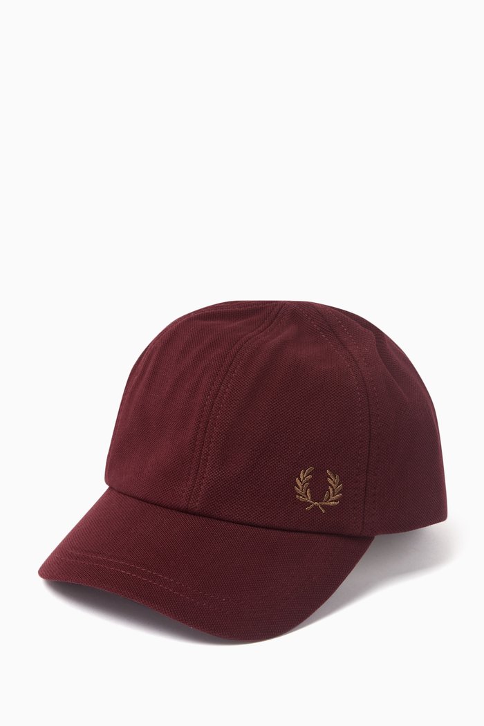 

Classic Cap in Cotton Piqué, Red