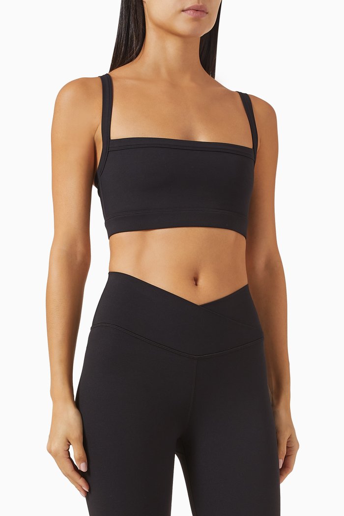 

Monah Rigor Bra in Stretch-nylon, Black