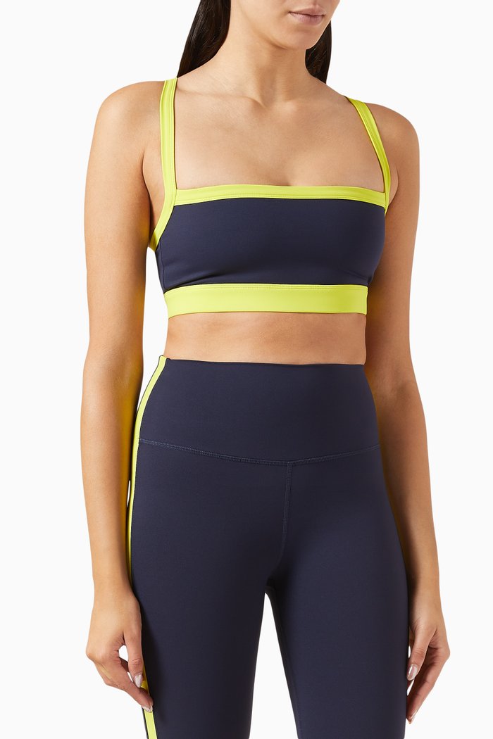 

Monah Rigor Bra in Stretch-nylon, Blue