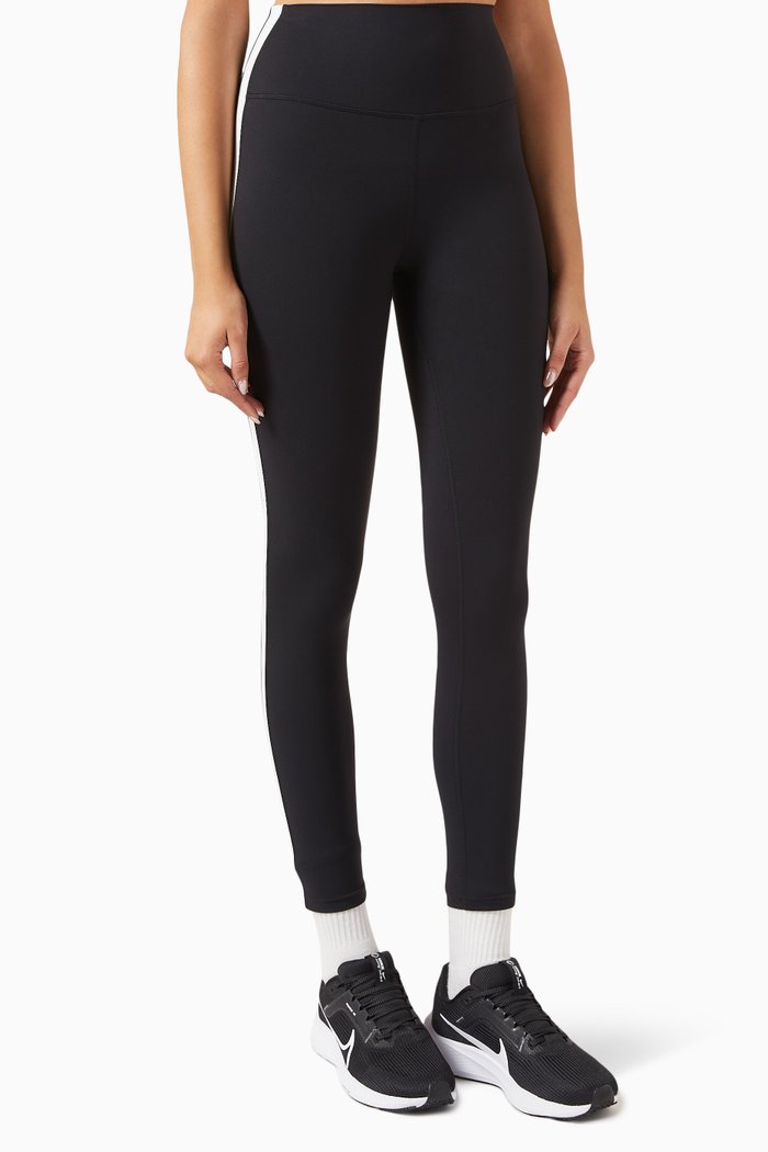

Clare 7/8 High-waist Rigor Leggings in Stretch-nylon, Black