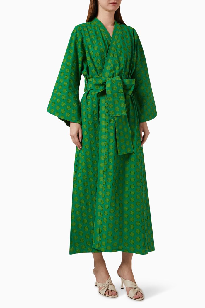 

Wrap Maxi Dress, Green