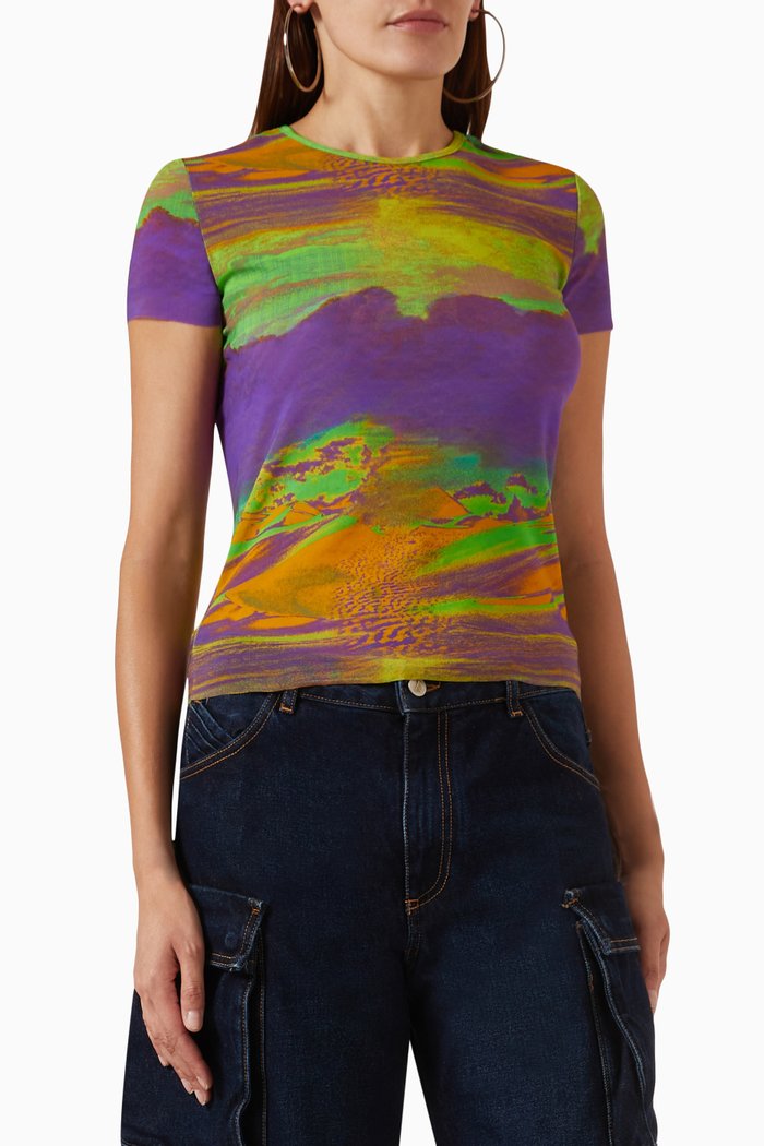 

007 Top in Stretch-nylon, Multicolour