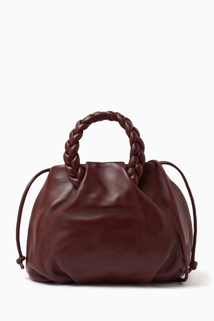 

Medium Bombon Crossbody Bag in Lambskin, Burgundy
