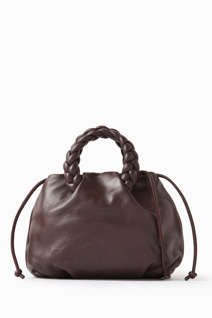 

Medium Bombon Crossbody Bag in Lambskin, Brown