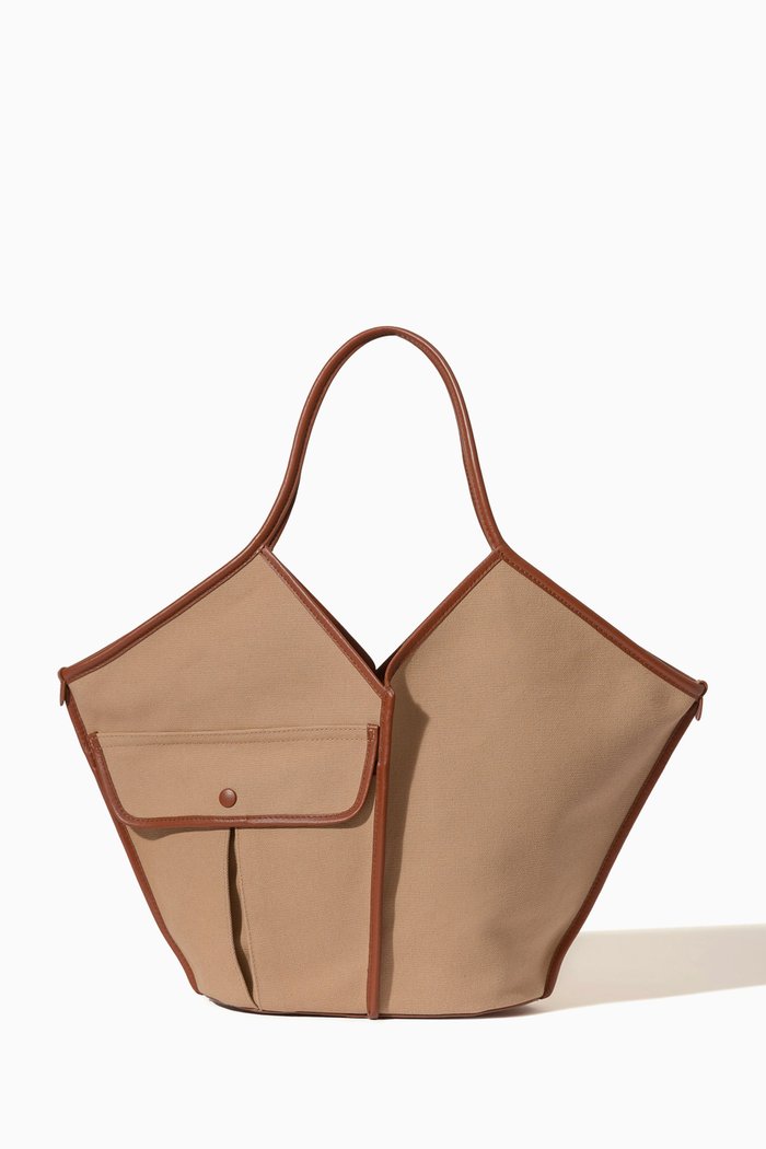 

Medium Duna Tote Bag in Organic-cotton, Undefined