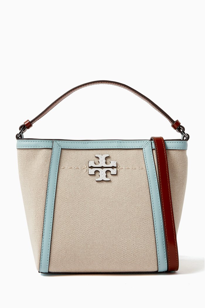 

Small McGraw Bucket Bag in Canvas, Multicolour