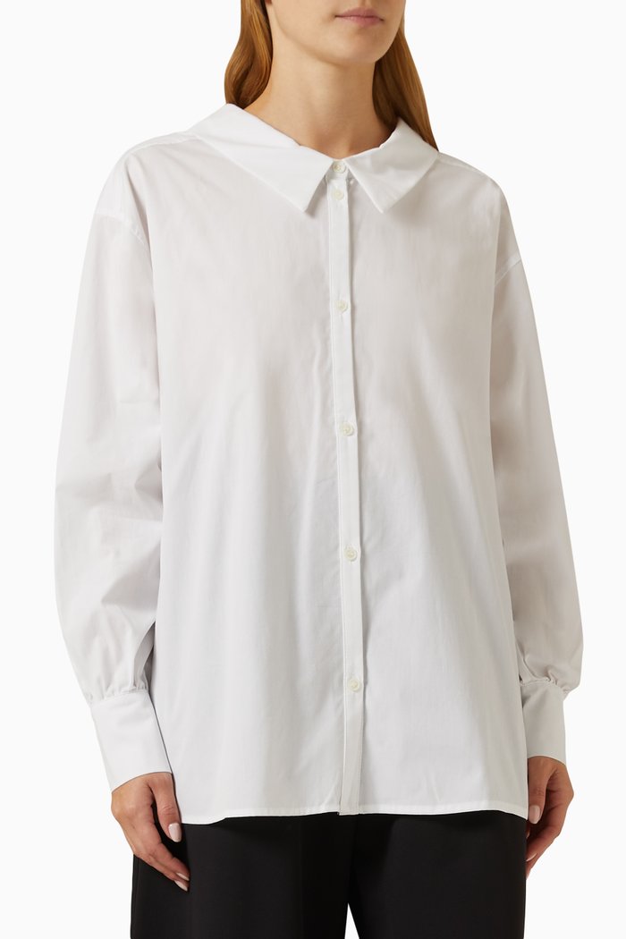 

Petra Blouse in Cotton, White