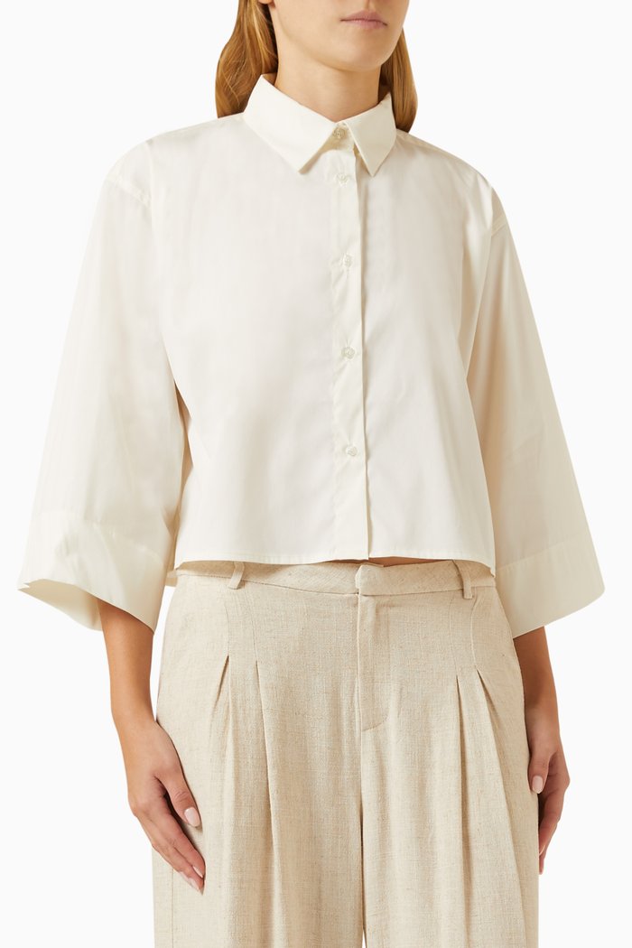

Giovanna Shirt in Cotton, White