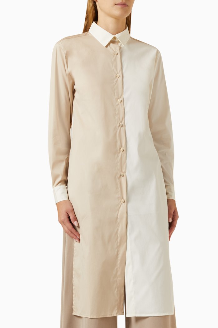 

Angela Shirt in Cotton-blend, Neutral