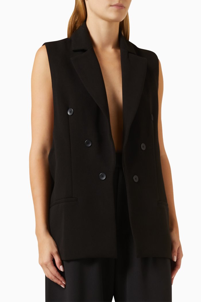 

Piera Blazer in Viscose-blend, Black