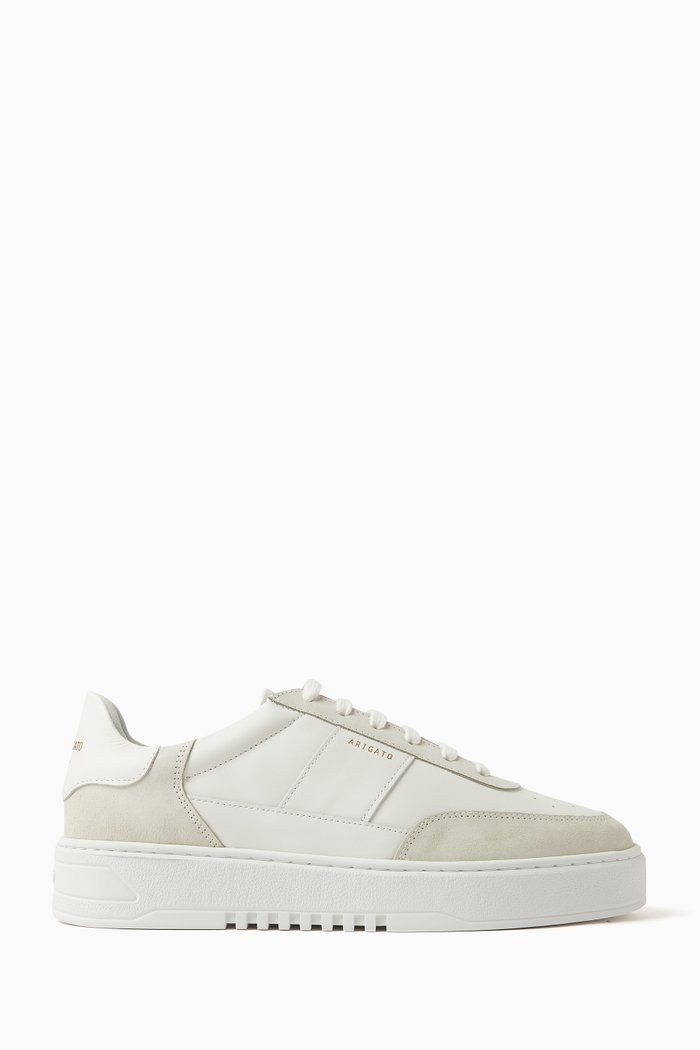

Orbit Vintage Sneakers in Leather & Suede, White