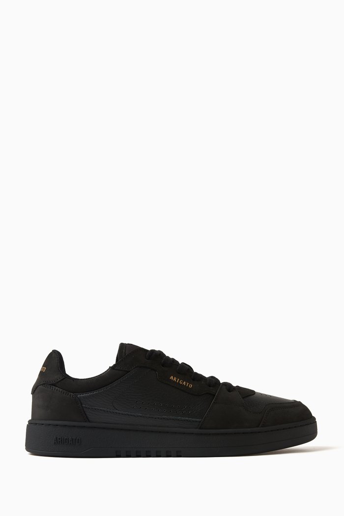 

Dice Lo Sneakers in Leather & Recycled Materials, Black