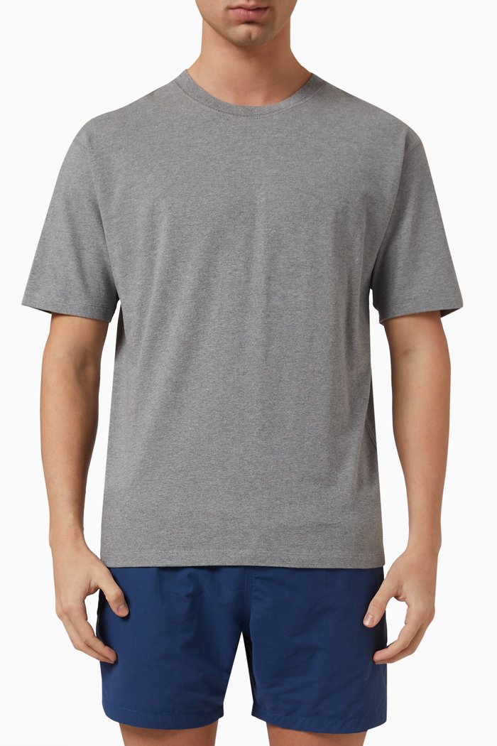 

Hiking T-shirt in Cotton Jersey, Grey