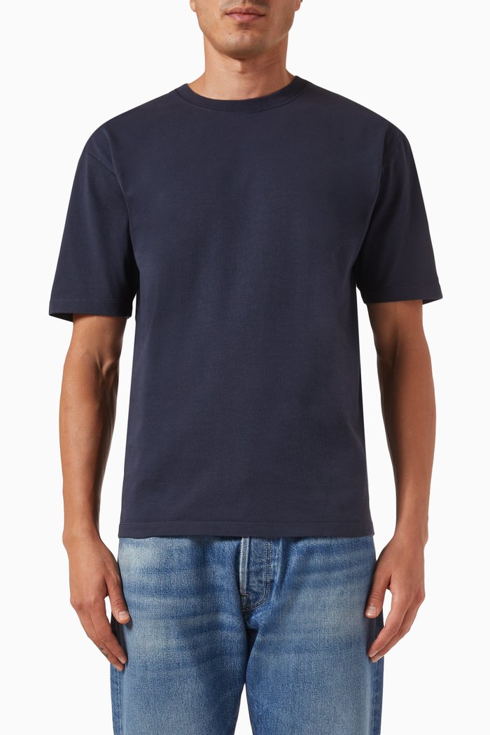 

Hiking T-shirt in Cotton, Blue