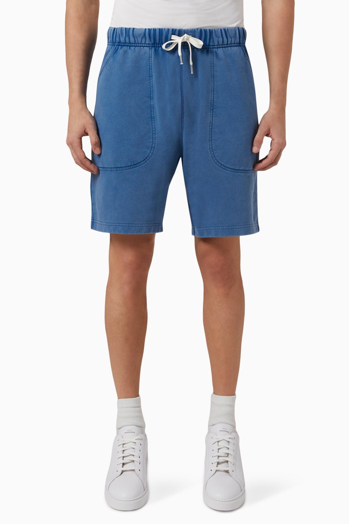 

Sweatshorts in Cotton Jersey, Blue