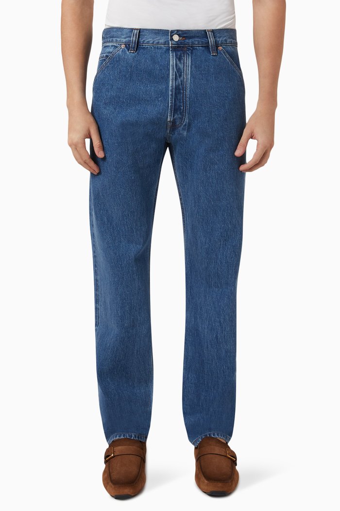 

Five-pocket Jeans in Selvedge Denim, Blue