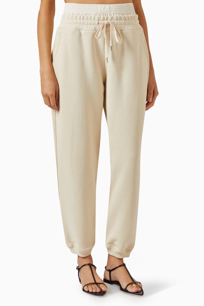 

Boxer Sweatpants in Jersey, White