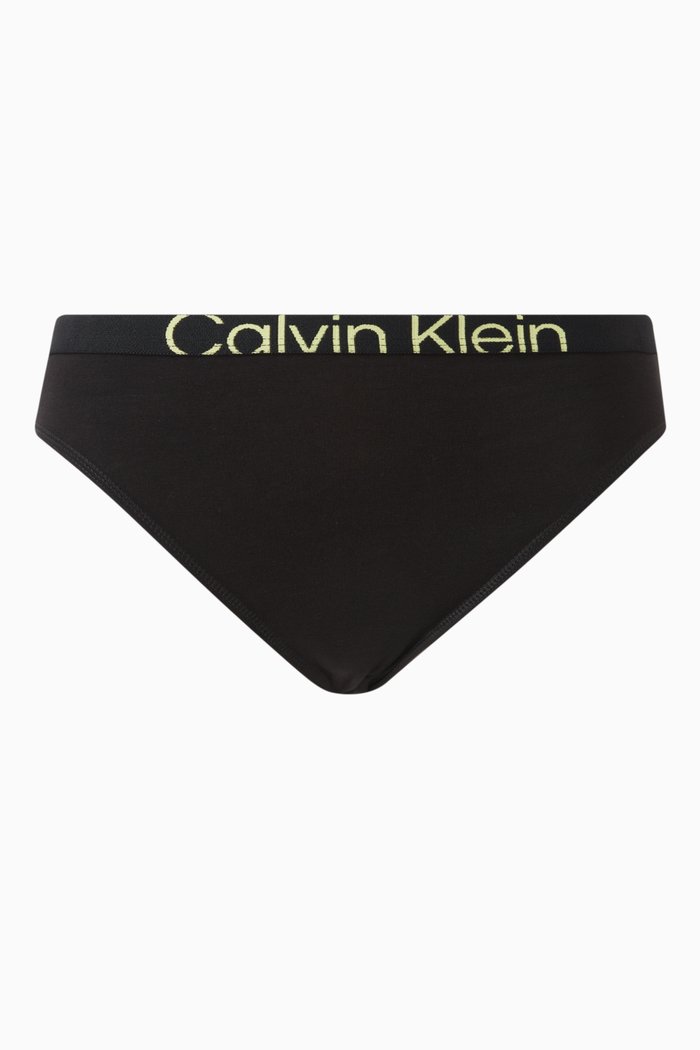 

Future Shift Modern Bikini Briefs in Stretch Cotton-blend, Black