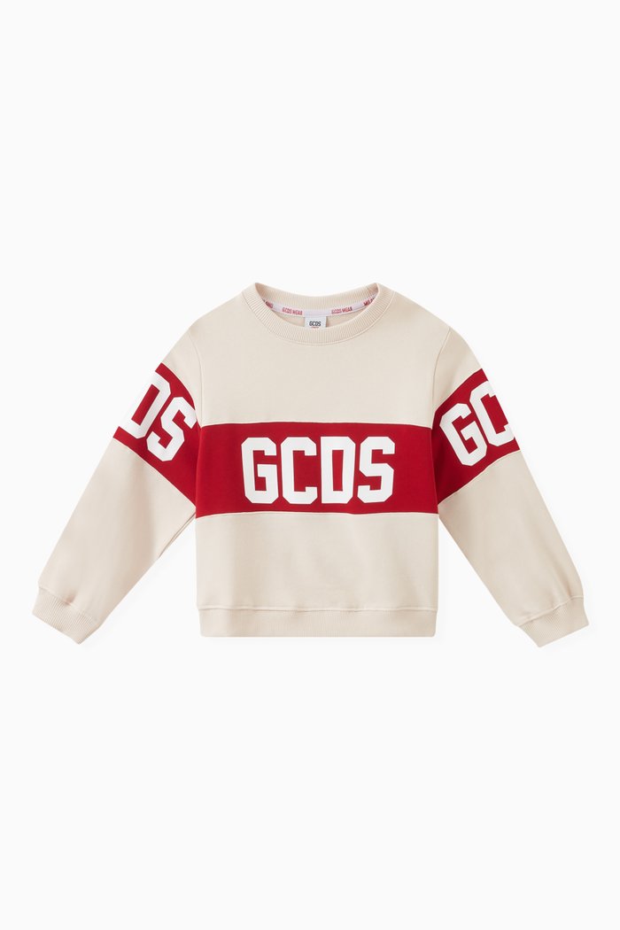 

Logo Sweatshirt in Cotton, Neutral