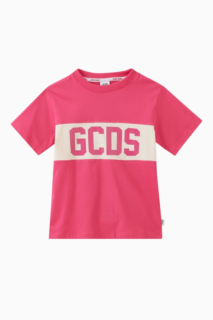 

Logo T-shirt in Cotton-jersey, Pink