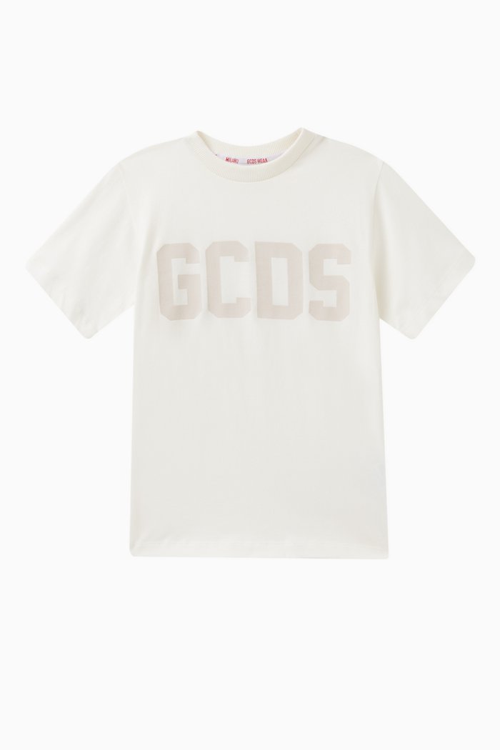 

Logo-print T-shirt in Cotton, Neutral