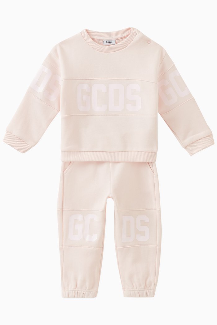 

Logo Tracksuit Set, Pink