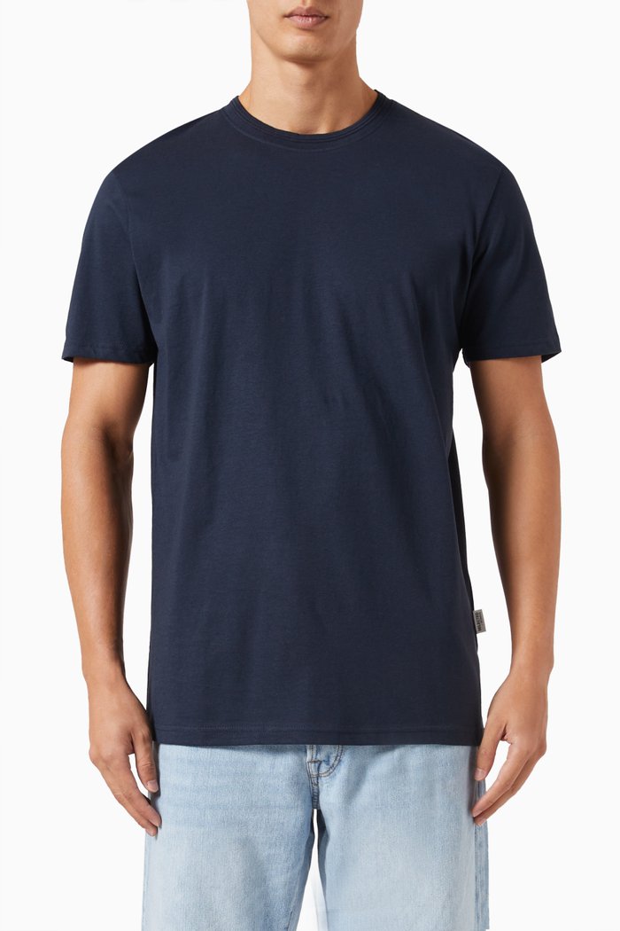 

Logo T-shirt in Cotton Jersey, Blue