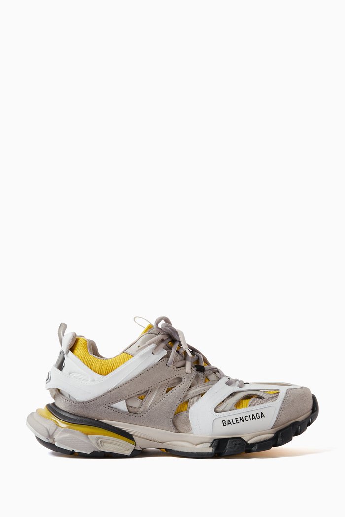 

Track Sneakers in Mesh, Yellow