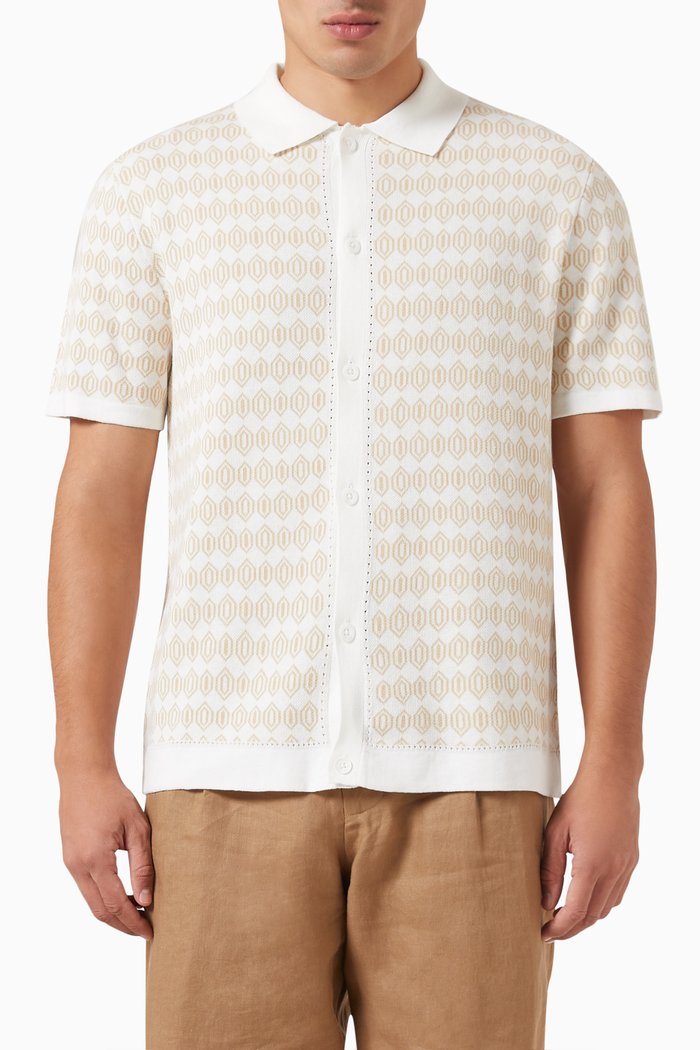 

Giorgio Shirt in Cotton Knit, Neutral