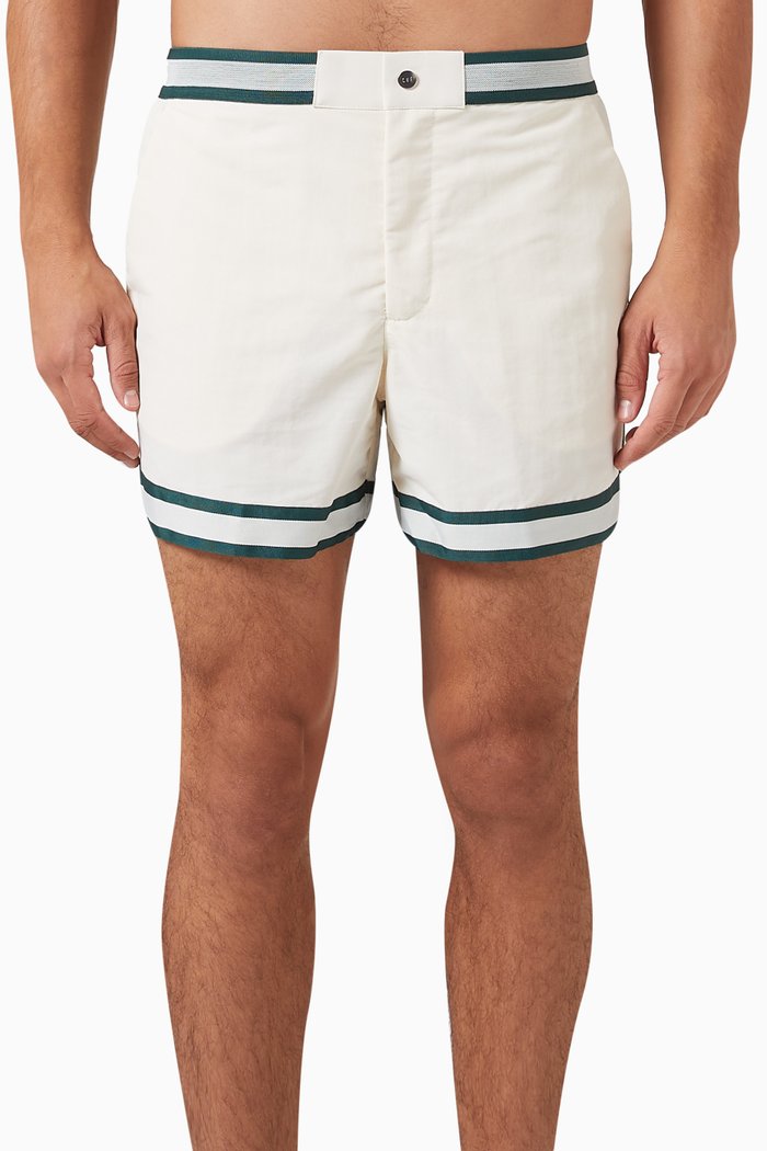 

Baller Shorts in Recycled Nylon, Neutral