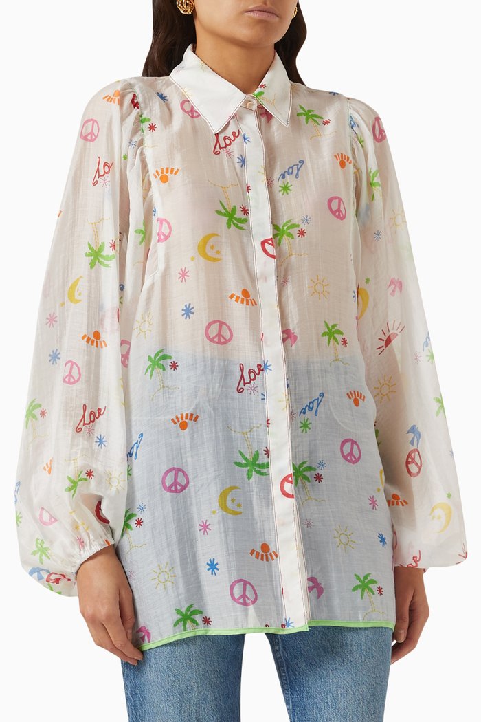 

Prairie Santa Monica Shirt, White