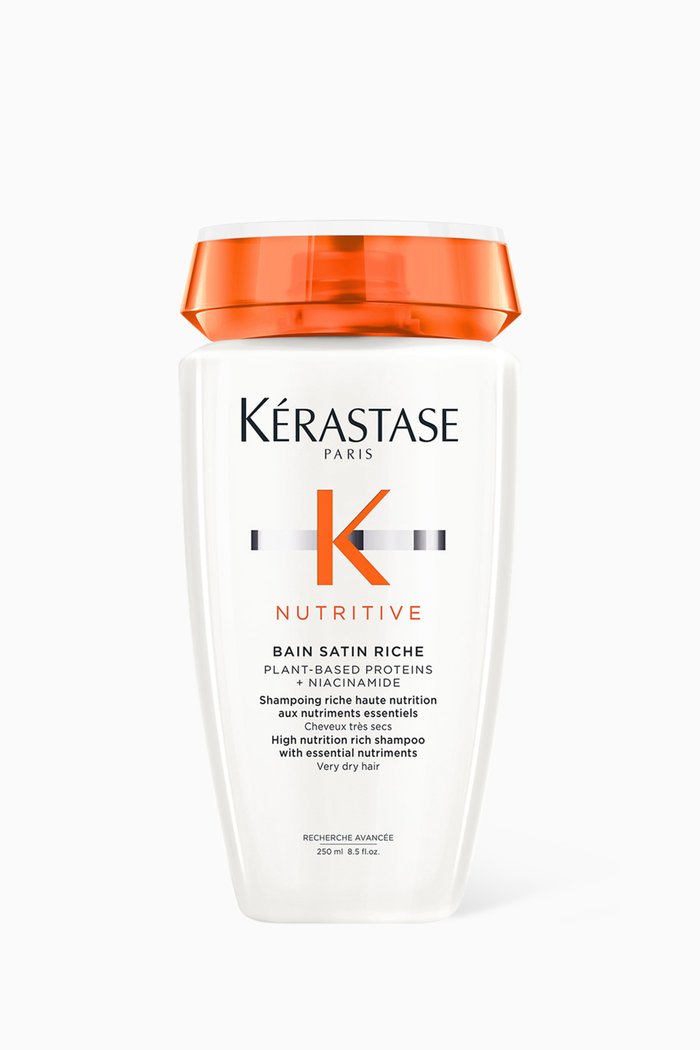 

Nutritive Bain Satin Riche Shampoo for Very Dry Hair, 250ml, Colourless
