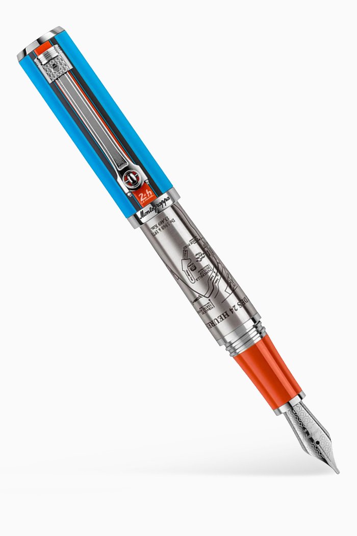 

24H Le Mans Fountain Pen, Endurance in Resin & Stainless Steel, Multicolour